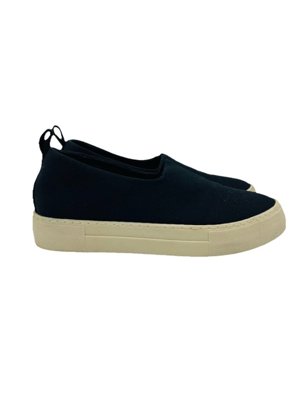 Aerosoles Shoes Womens Size 8.5 Black Blakely Slip On Comfort Sneakers Loafer